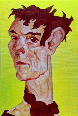 Figurative, expressive and colorful painting mostly showing portraits, the human body and figure.