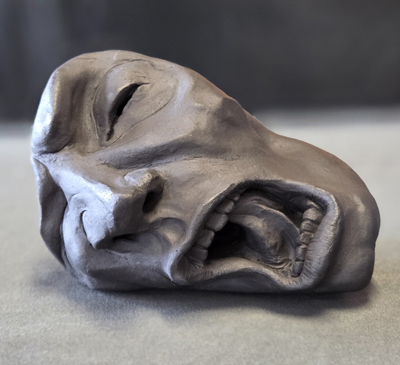 Figurative and expressive sculptures mostly showing portraits, the human body and figure.