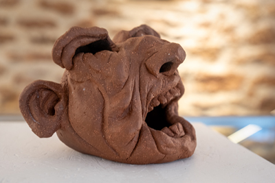 Figurative and expressive sculptures mostly showing portraits, the human body and figure.