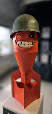 Figurative and expressive sculptures mostly showing portraits, the human body and figure.