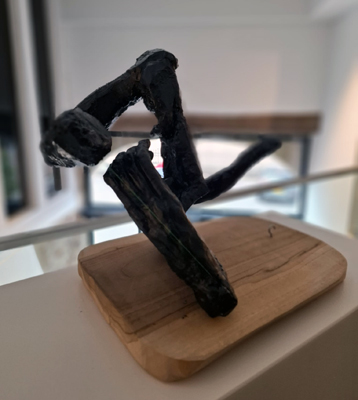 Figurative and expressive sculptures mostly showing portraits, the human body and figure.