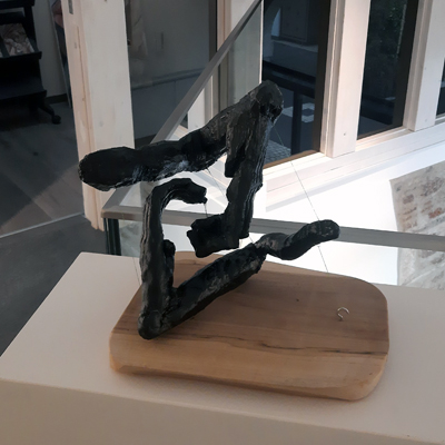 Figurative and expressive sculptures mostly showing portraits, the human body and figure.