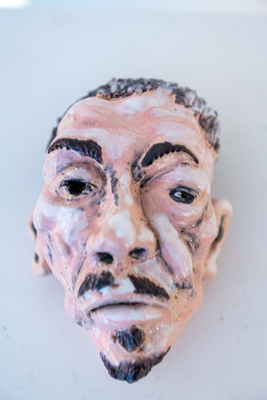 Figurative and expressive sculptures mostly showing portraits, the human body and figure.