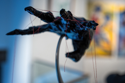 Figurative and expressive sculptures mostly showing portraits, the human body and figure.