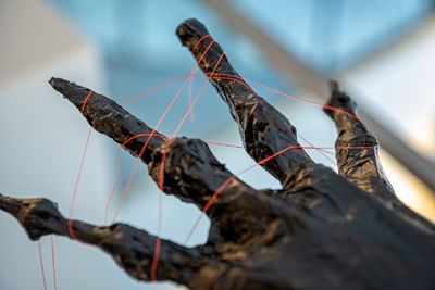 Figurative and expressive sculptures mostly showing portraits, the human body and figure.