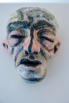 Figurative and expressive sculptures mostly showing portraits, the human body and figure.