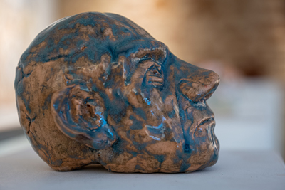 Figurative and expressive sculptures mostly showing portraits, the human body and figure.